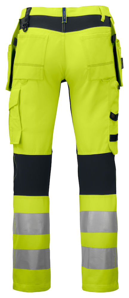 Pantalón de alta visibilidad EN ISO 20471 - Clase 2 con tejido elástico Projob 6513 1