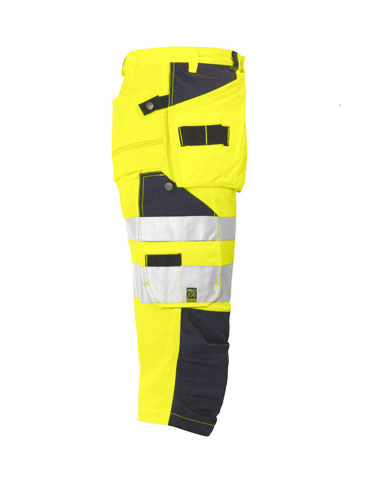 Pantalón pirata de alta visibilidad EN ISO 20471 - Clase2 Projob 6510 2