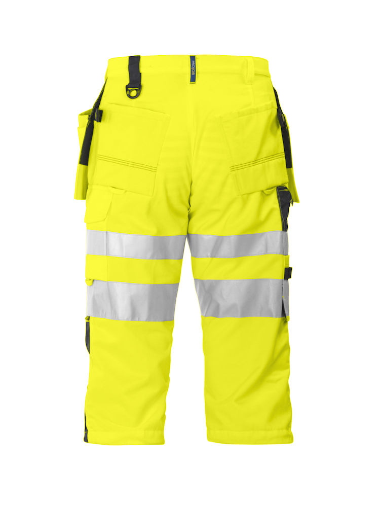 Pantalón pirata de alta visibilidad EN ISO 20471 - Clase2 Projob 6510 1
