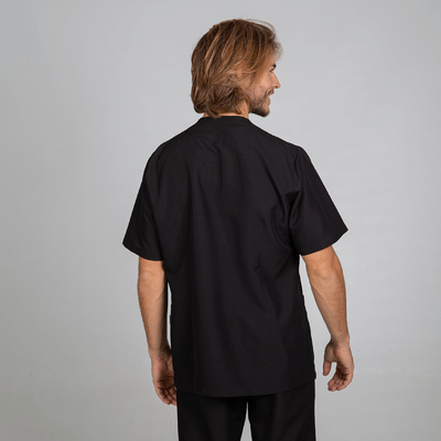 Blusa hombre con cierre cruzado manga corta HUGO Garys 612500 1