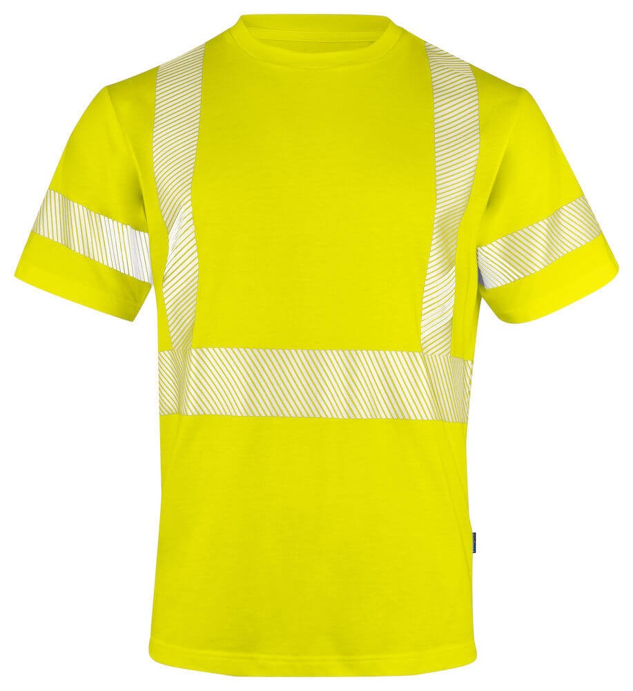 Camiseta de alta visibilidad de algodón EN ISO 20471 - Clase 3/2 Projob 6013