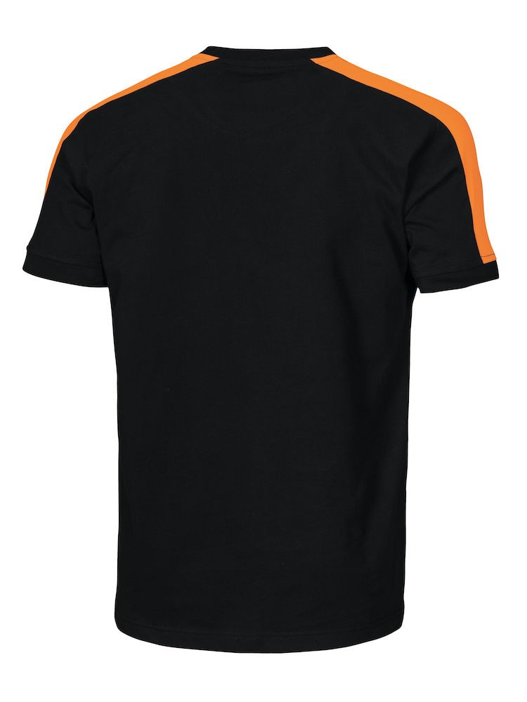 Camiseta bicolor de manga corta para equipación de fútbol para niños