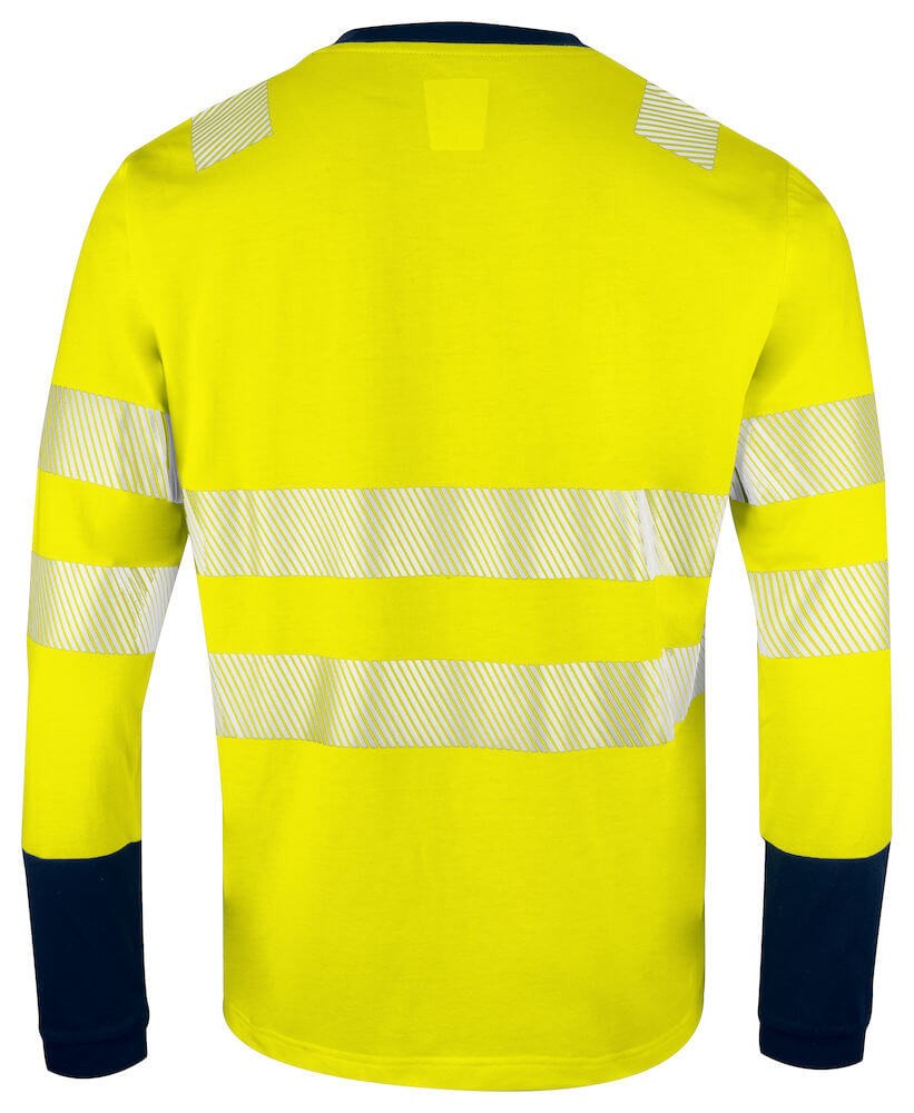 Camiseta de manga larga de alta visibilidad EN ISO 20471 - Clase 3/2 Projob 6014 1