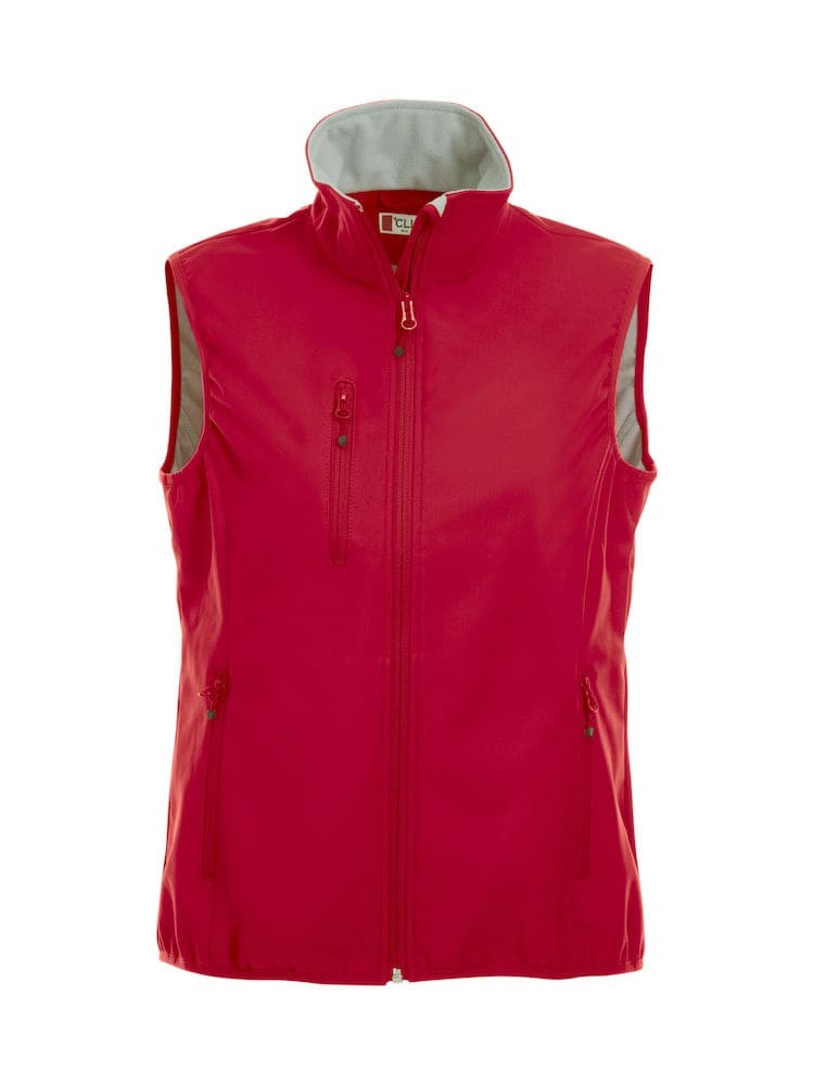 Chaleco con bolsillos para mujer Basic Softshell Vest Ladies 20916 Clique