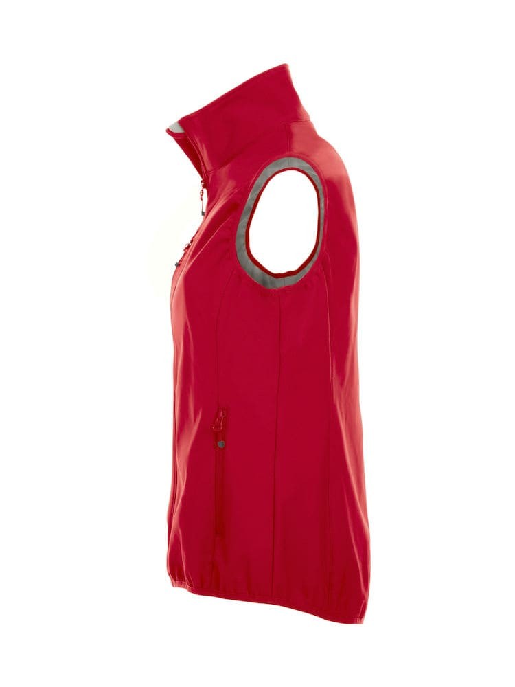 Chaleco con bolsillos para mujer Basic Softshell Vest Ladies 20916 Clique 3