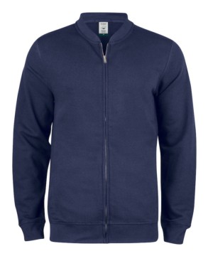 Chaqueta con cremallera de algodón orgánico Premium OC Cardigan 21006 Clique