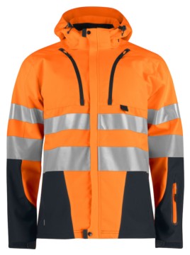 Chaqueta softshell de alta visibilidad EN ISO 20471 – Clase 3/2 Projob 6419