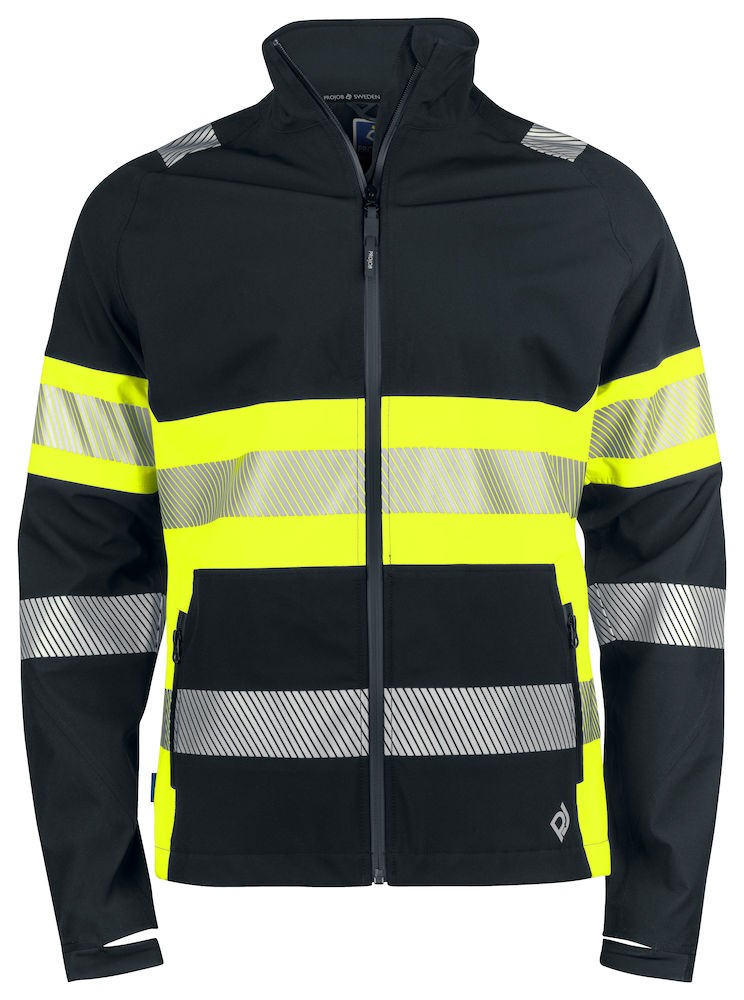 Chaqueta funcional de alta visibilidad EN ISO 20471 Clase 1 Projob 6442