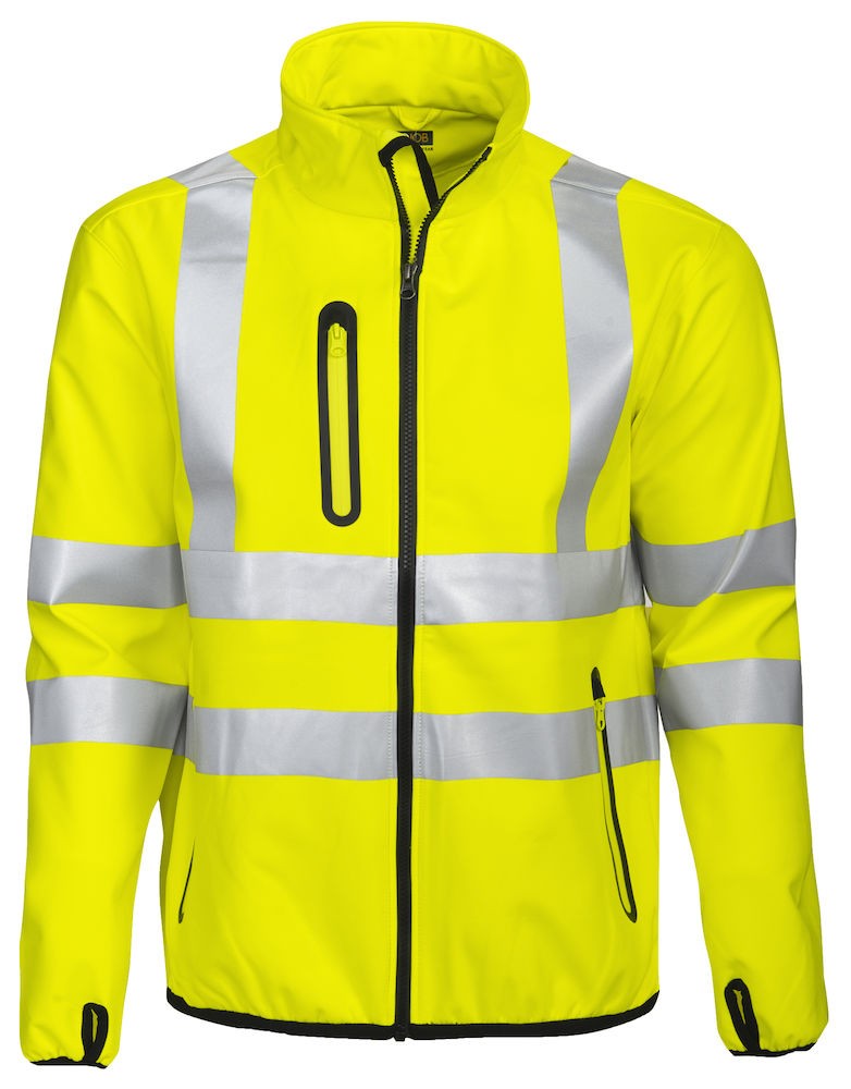 Chaqueta softshell de alta visibilidad EN ISO 20471 - Clase 3 Projob 6412