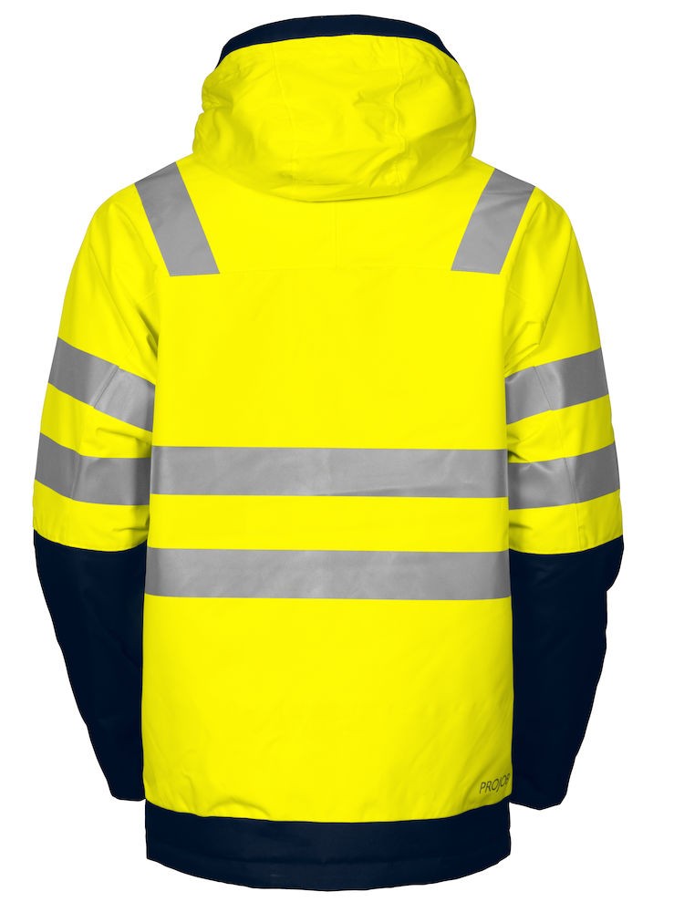 Chaqueta acolchada de alta visibilidad EN ISO 20471 Clase 3 Projob 6418 1