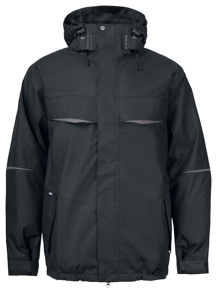 Parka acolchada con capucha extraíble Projob 4423