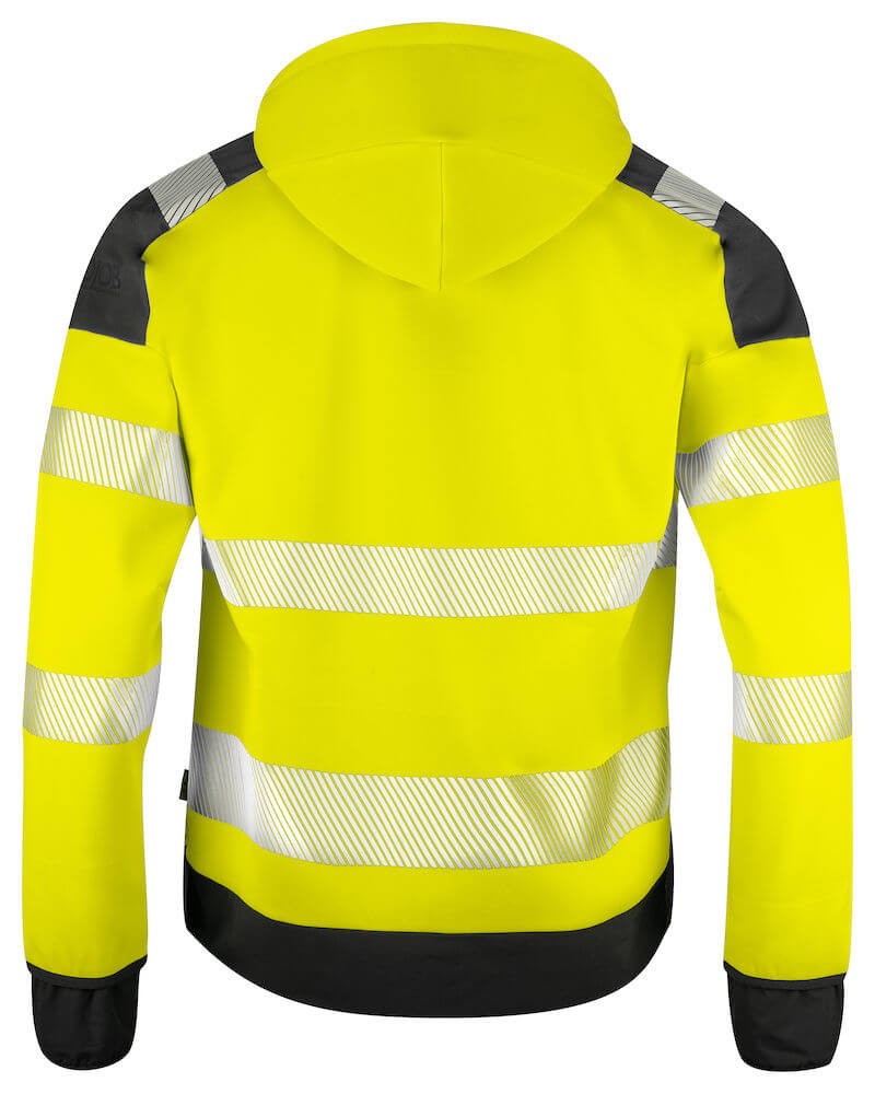 Chaqueta con capucha y cremallera de alta visibilidad EN ISO 20471 - Clase 3/2 Projob 6110 1