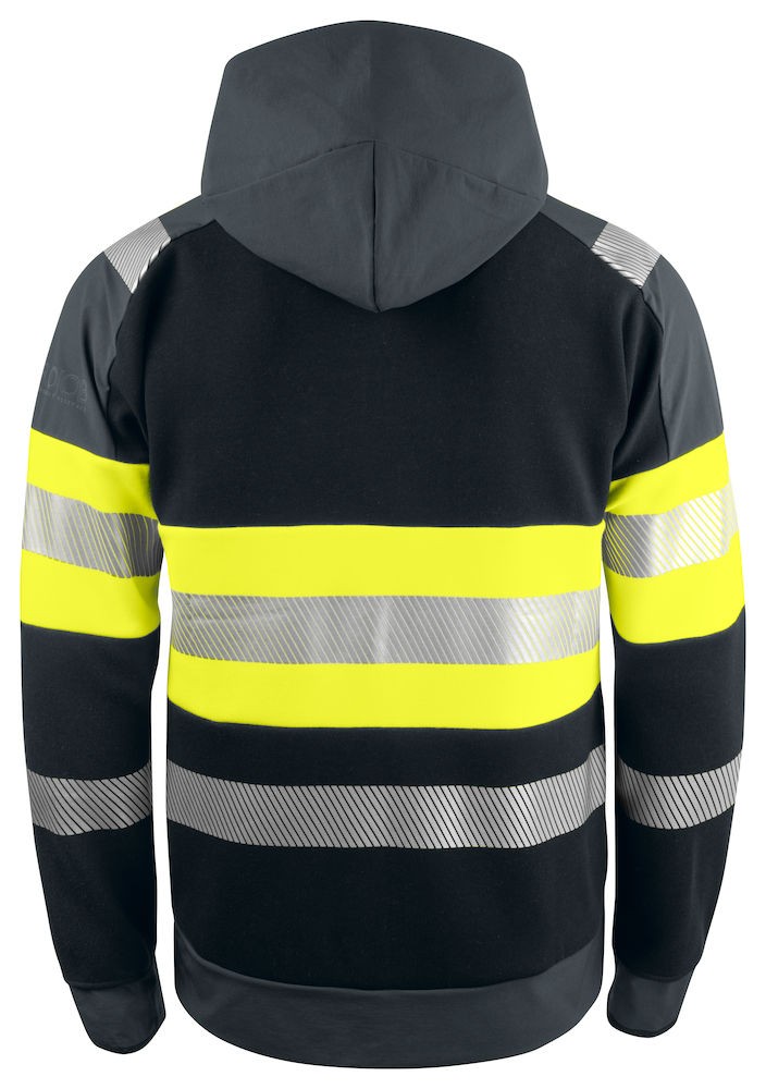 Chaqueta con cremallera completa de alta visibilidad EN ISO 20471 Clase 1 Projob 6122 1