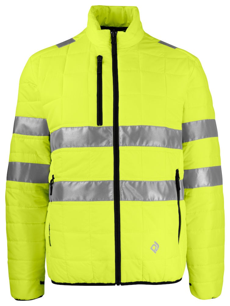 Chaqueta acolchada de alta visibilidad EN ISO 20471 CLASE 3 Projob 6444