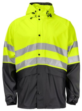 Chaqueta impermeable de alta visibilidad EN ISO 20471 Clase 3/2 Projob 6431