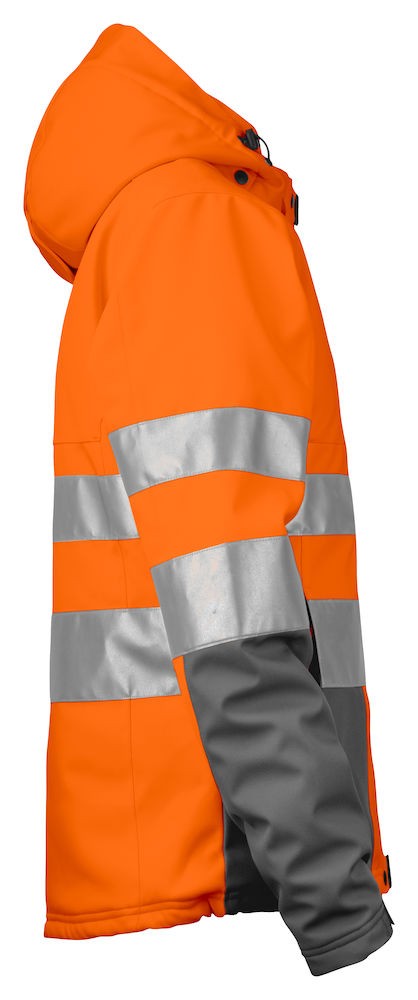 Chaqueta softshell acolchada para mujer de alta visibilidad EN ISO 20471 – Clase 3/2 Projob 6424 2