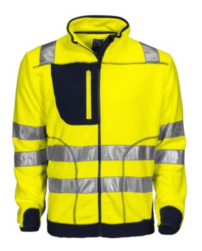 Chaqueta polar de alta visibilidad EN ISO 20471 Clase 3/2 Projob 6303