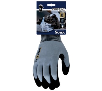 Guantes anticorte de nitrilo contra riesgo mecánico/térmico JUBA K-ROCK - H4211RF