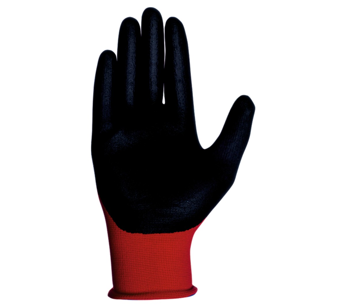 Guante de nylon recubierto de nitrilo contra riesgo mecánico JUBA H111801 ECO-NIT 1