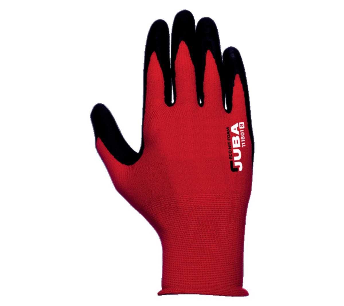 Guante de nylon recubierto de nitrilo contra riesgo mecánico JUBA H111801 ECO-NIT 2