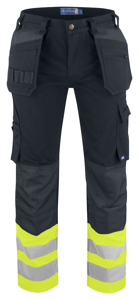 Pantalón de alta visibilidad EN ISO 20471 - Clase 1 Projob 6530