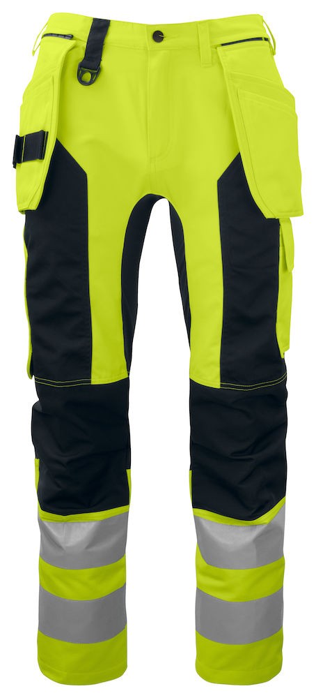 Pantalón de alta visibilidad EN ISO 20471 - Clase 2 con tejido elástico Projob 6513