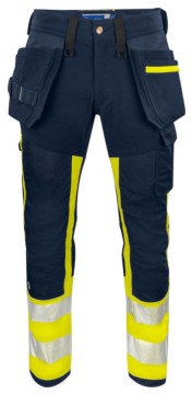 Pantalón elástico de alta visibilidad EN ISO 20471 - Clase 1 Projob 6540