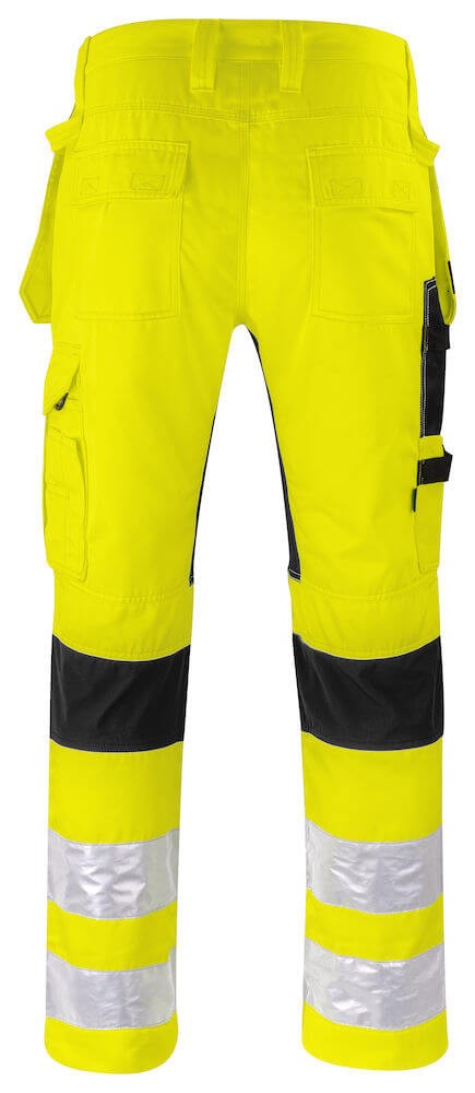 Pantalón elástico de alta visibilidad económico EN ISO 20471 - Clase 2 Projob 6570 1