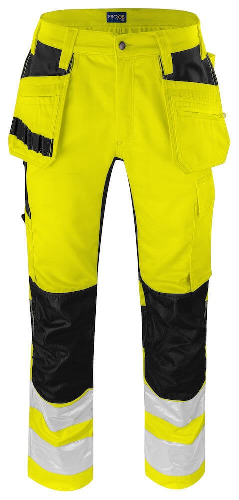 Pantalón elástico de alta visibilidad económico EN ISO 20471 - Clase 2 Projob 6570