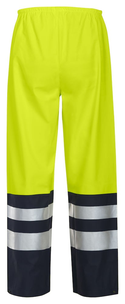 Pantalón impermeable bicolor de alta visibilidad EN ISO 20471 Clase 2 Projob 6504 1