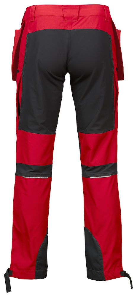 Pantalón multibolsillos bicolor con tejido elástico Projob 3520 1