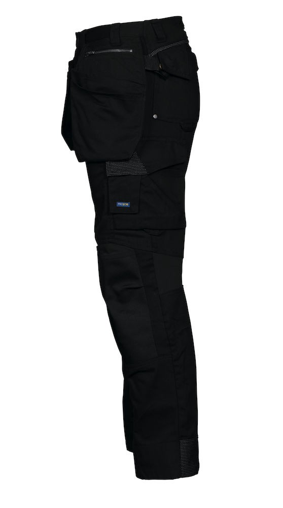 Pantalón multibolsillos con tejido elástico Projob 5524 3