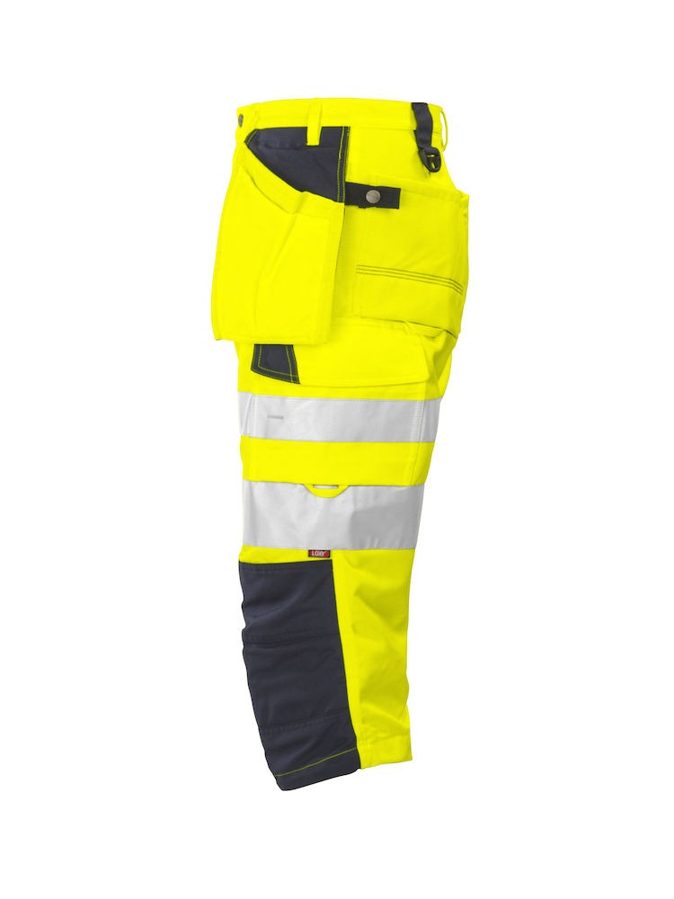 Pantalón pirata de alta visibilidad EN ISO 20471 - Clase2 Projob 6510 3