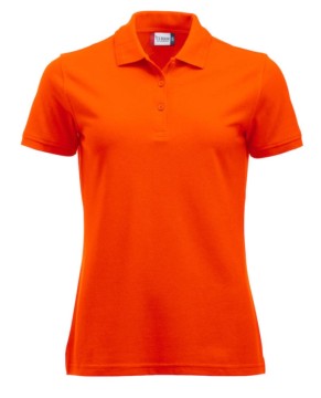 Polo con canalé en mangas para mujer Manhattan Ladies 28251 Clique