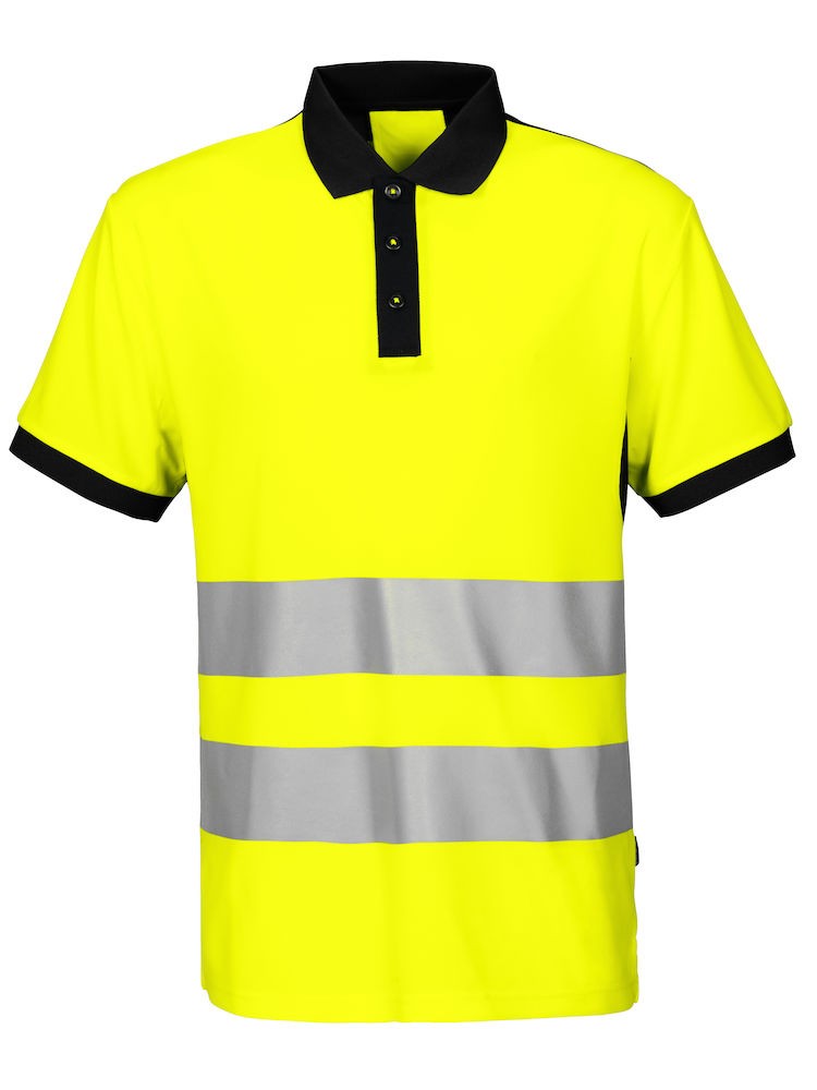 Polo de alta visibilidad EN ISO 20471 Clase 2 Projob 6008