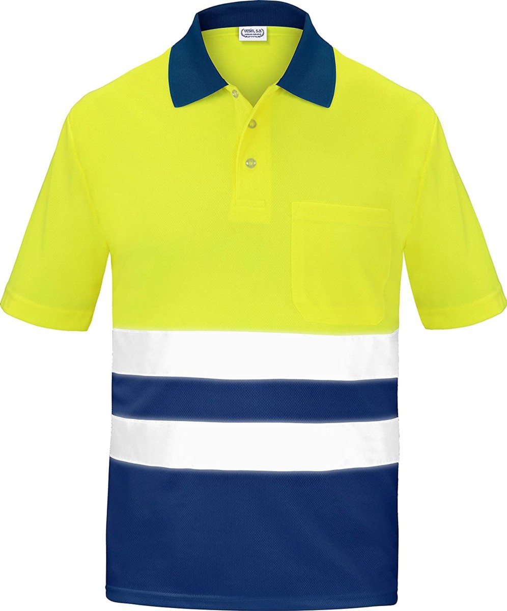 Polo manga corta de alta visibilidad Vesin 3016 