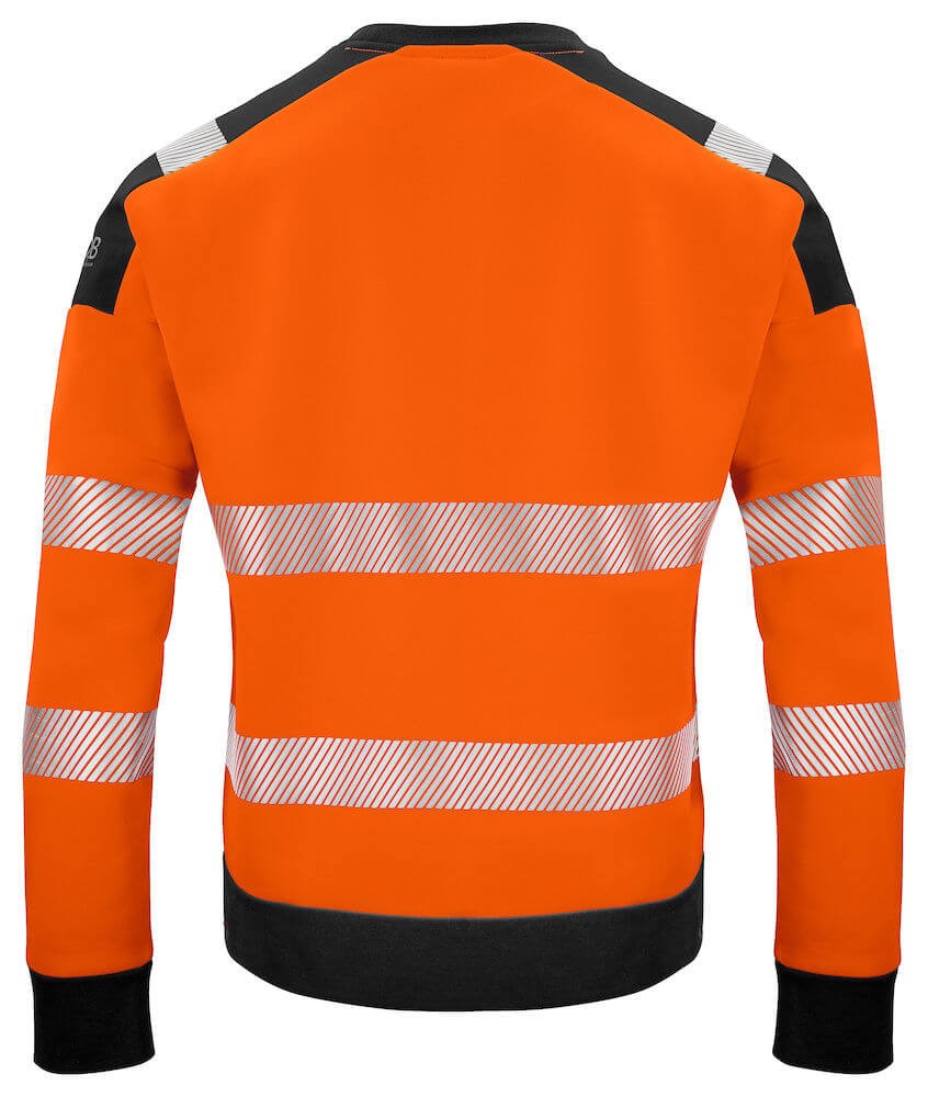 Sudadera con cremallera completa de alta visibilidad EN ISO 20471 - Clase 3/2 Projob 6109 1