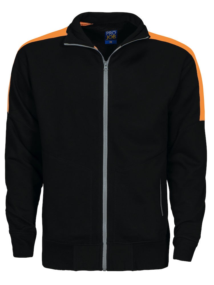 Sudadera de trabajo con cremallera Projob 2123