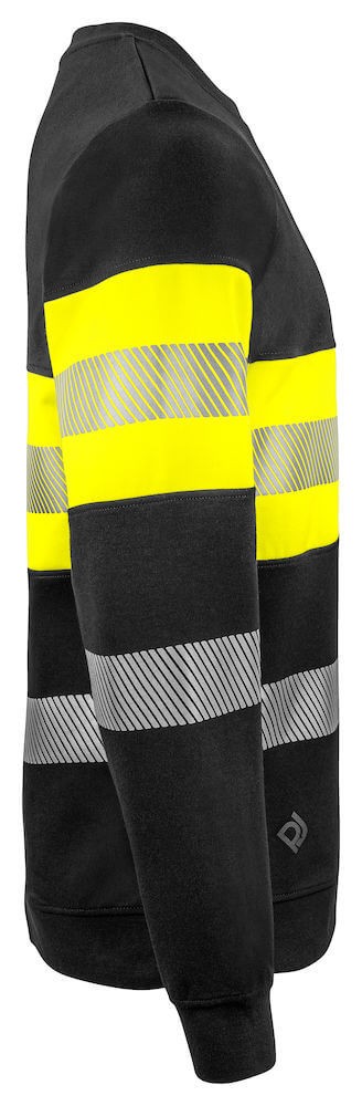 Sudadera de cuello redondo de alta visibilidad EN ISO 20471 - Clase 1 Projob 6129 2