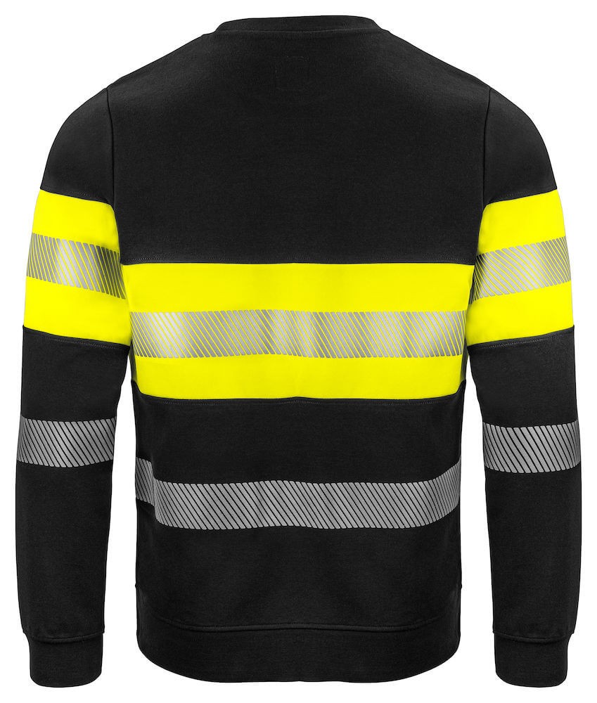 Sudadera de cuello redondo de alta visibilidad EN ISO 20471 - Clase 1 Projob 6129 1