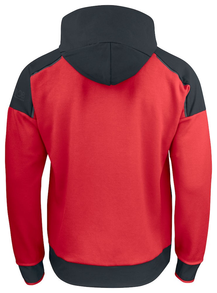 Sudadera de trabajo con cremallera completa y capucha Projob 3120 1