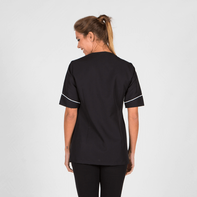 Blusa mujer de cuello pico CINTA Garys 6358 1