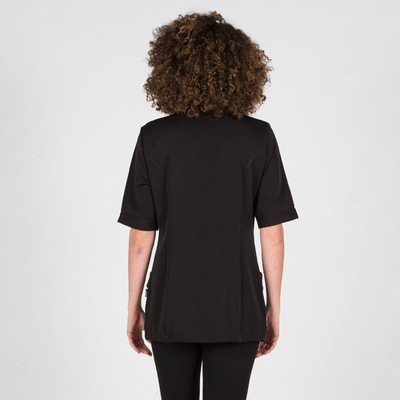 Blusa mujer manga al codo y cierre lateral en cuello GARDENIA Garys 6353 1