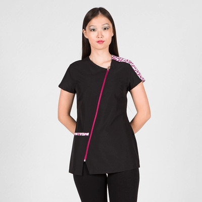 Blusa mujer cremallera diagonal JAZMIN Garys 6336